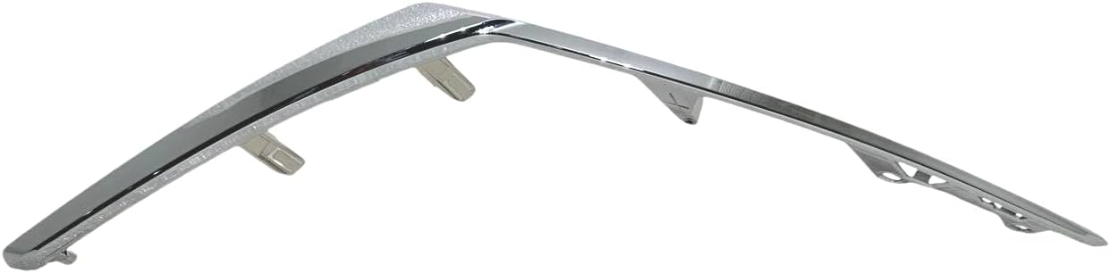 2021 2022 2023 2024 Compatible With Kicks S SV Left Front Bumper Chrome Molding Trim Driver Side