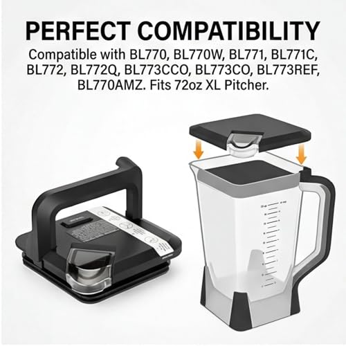 Tapa de cierre de repuesto para licuadora 72oz miniatura 6