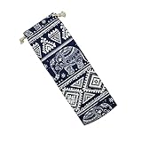 MAGICLULU Drawstring Storage Pouch for Stainless Steel Straws 10x30cm Cotton Fabric Reusable Straw Carrying