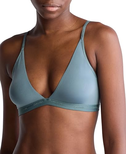 Image of Calvin Klein Form to Body Lightly Lined Triangle Bralette