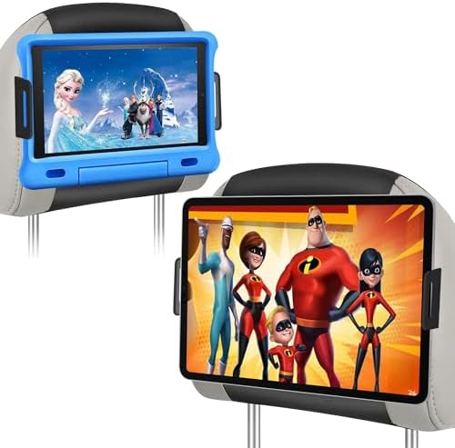 Headrest Tablet Car Holder Mount Back Seat For All IPad And Tablets (7" To 11