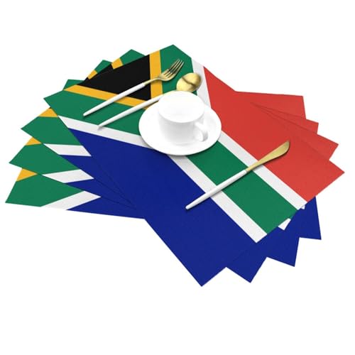 Set de table Afrique du Sud résistant à la chaleur et lavable