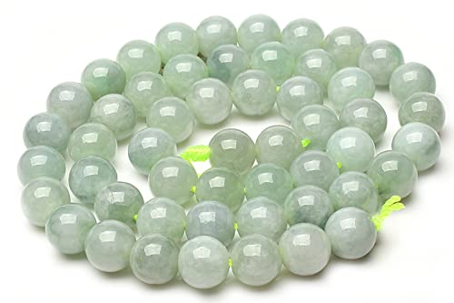 【 福縁閣 】ビルマ翡翠(硬玉ジェダイト)AA 6mm 1連(約38cm)_R602 天然石 パワーストーン ビーズ