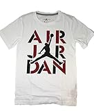 Nike Jordan Air Big Boys 8-20 Jumpman Shirts Medium 10/12 White