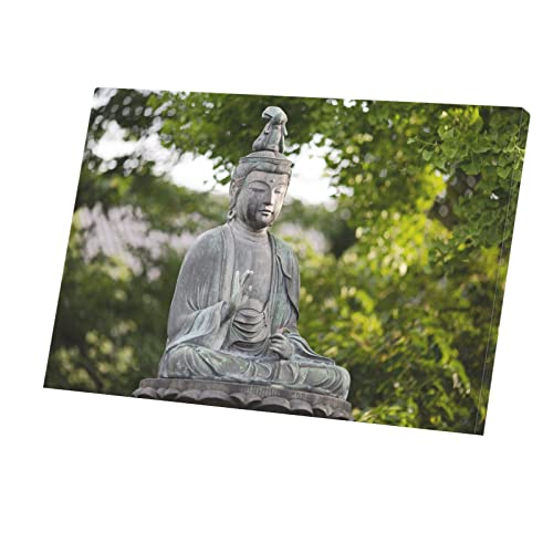 Tableau Bouddha Vitarka Mudra pour infuser la paix et l'énergie chez soi