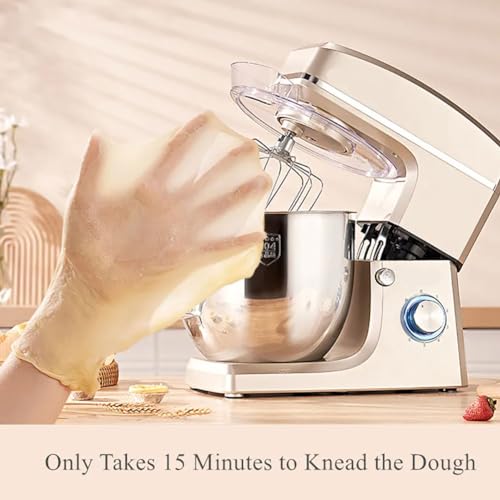 Ryanong VACSAX Electric Stand Mixers, 10L Stand Mixer, Electric Kitchen Mixer, Food Processor, 2200W Dough Kneading Machine, Kneader Kitchen Appliances, for Baking, Cookie, Kneading - Image 5