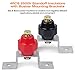 4pcs 2500V Standoff Insulators with Busbar Mounting Brackets