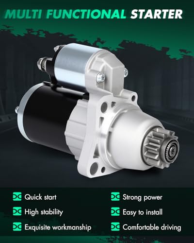 Image of SCITOO Starter Motor fit for Nissan for Altima 2.5L 2013-2018,for Nissan for Rogue 2.5L 2014-2018 Replacement Starter 19163