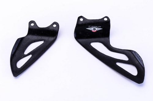 Bestem CBTR-675-HGD Carbon Heel Guards for Triumph Daytona 675