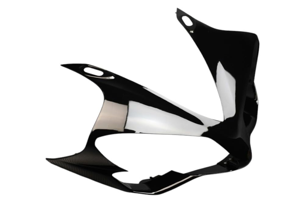 avdb-moto Muso/Carena/Cupolino Frontale Compatibile con YAMAHA YZF R1 YZF-R1 RN19 2007-2008 Solo Muso Frontale (Nero)