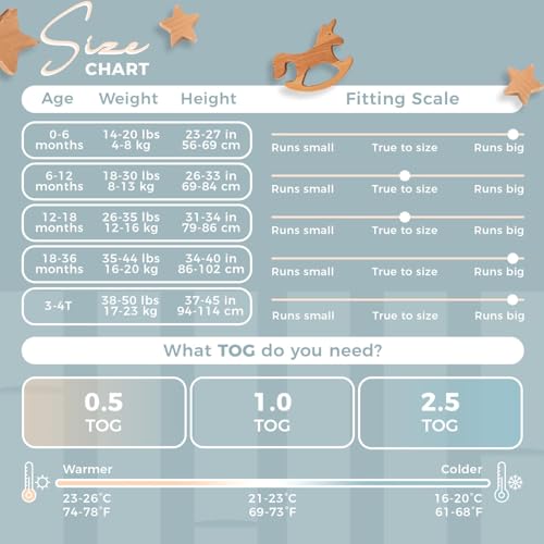 Image of Sleeveless Soft Baby & Toddler Sleeping Sack, Breathable with Adjustable Feet Cuffs & Anti-Slip Grip