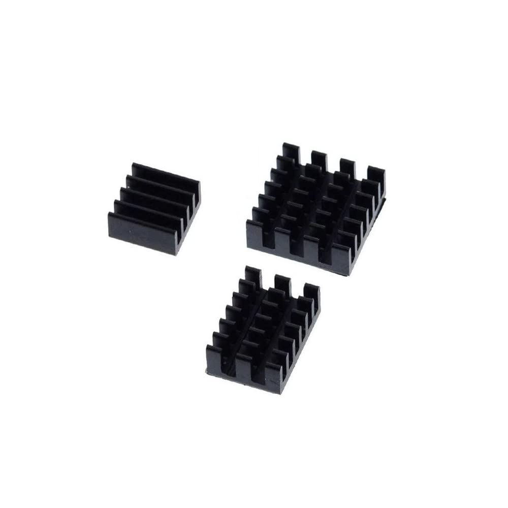 3 In 1 Aluminum Heatsink For Raspberry Pi 4 Model B - Black - RS2459 (B0B7C41CS1) Amazon Price History, Amazon Price Tracker