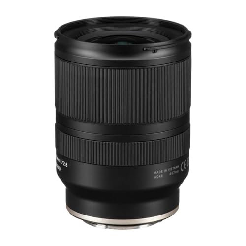 Tamron 17-28mm f/2.8 Di III RXD for Sony Mirrorless Full Frame/APS-C E Mount, Black (AFA046S700)