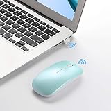 QYiD Etui na Klawiaturę i Mysz do iPada Mini 5/4, Lekka Inteligentna Obudowa z Odłączaną Klawiaturą i Myszą Bluetooth, Zielony