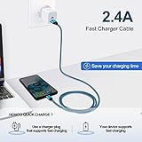 USB C Fast Charger Cable, 3Pack 6FT/1.8M Samsung Charger Cable Fast Charge, Type C Cable Lead for Samsung Galaxy S25 Ultra S24 FE S23 S22 S21 S20 S10 A16 A15 A14 A13 A56 A55 A54 A36 A35, Huawei,Xiaomi - Image 2
