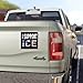 I Support ICE American Flag Sticker 4x4 Deport Them All Stickers