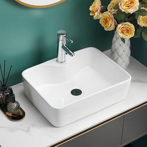 BELOFAY Modern White Cloakroom Basin Sink Cover