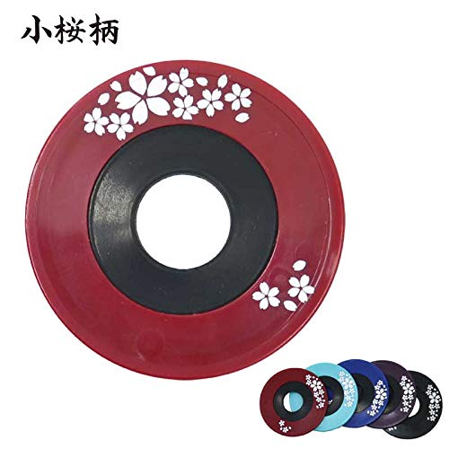 剣道ブタ　竹刀　鍔　一本堂 Amazon | 剣道 鍔止 鍔友 竹刀 32～39柄直径 対応 (エンジ桜