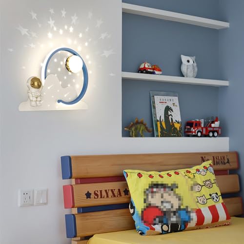 Aplique de pared de decoración LED regulable con proyección 3