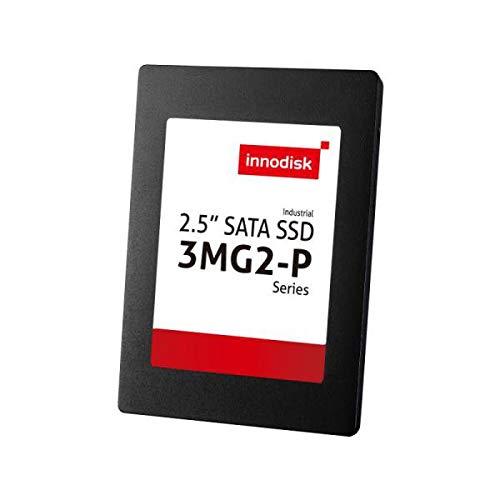 INNODISK DGS25-C12D81BW1QCP 2.5インチ SATA SSD 3MG2-P w/15nm (iCell、高IOPS、工業用、W/Tグレード、-40°C ~ +85°C) - 512GB 2.5インチ SATA SSD 3MG2-P