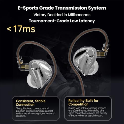 Concept Kart CCA Xyrra Hybrid IEM with Mic, 10mm Dynamic + 30118 BA - Image 7