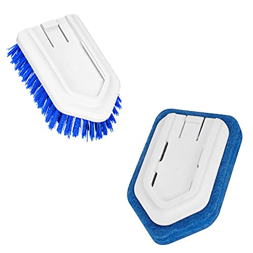 Cepillo de Baño Bañera de Azulejos Cepillo para Fregar Cabeza de Limpieza Intercambiable Encajar Lalafancy Cepillo de Limpieza Cover
