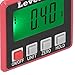 360 Degree Mini Digital Level and Angle Meter with Magnetic Base and Backlit LCD Display for Industrial Angle Measurement and Leveling - Shockproof ABS Construction