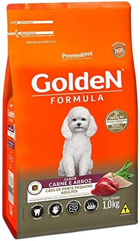 Ração Golden Fórmula Mini Bits Para Cães Adultos Pequeno Porte Sa...