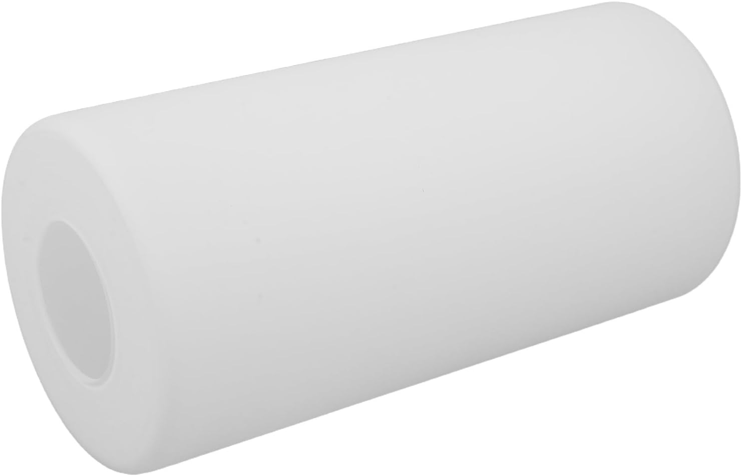 UKCOCO Frosted Glass Lamp Shade: E27 Cylinder Lampshade Replacement 7.86in Height, 3.93in Diameter, 1.65in Fitter White Light Cover for Table & Floor Lamps