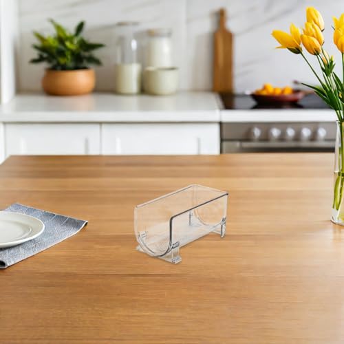 Casier à vin transparent compact avec tiroir empilable pour bouteille d'eau - 7