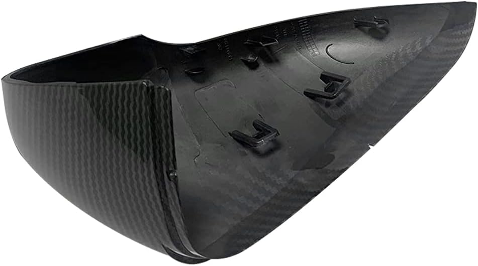Left Right Side Door Mirror Covers, 2009-2013 Compatible with VW GOLF/GTI MK6, 1 Pair ABS Wing Mirror Housing Covers