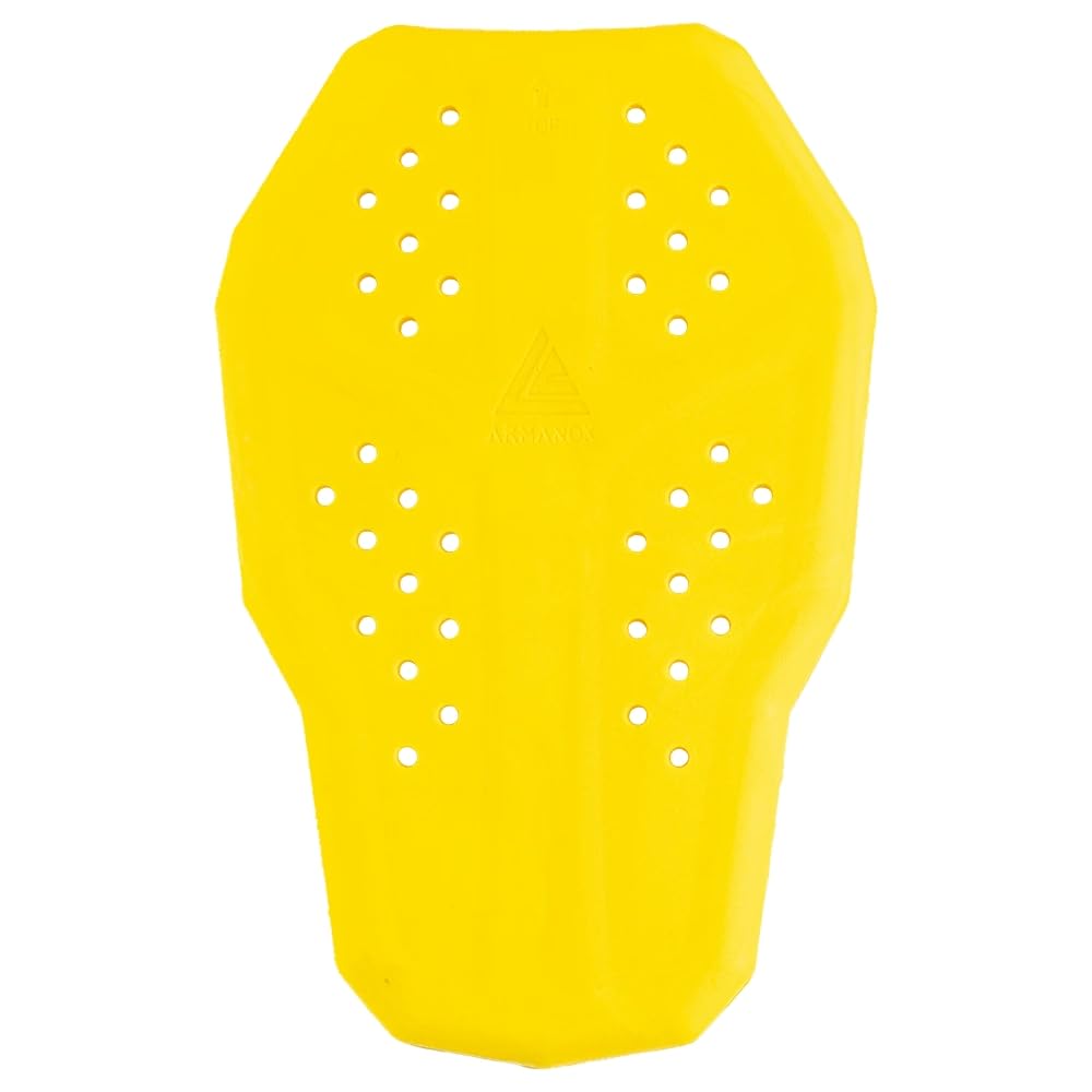 cortech Armanox Level 2 Back Armor (One Size Fits All, Yellow)