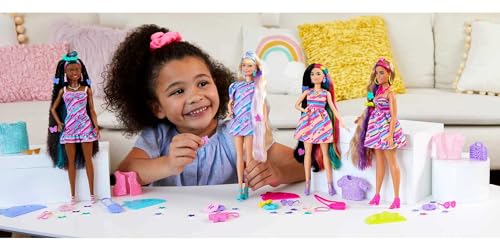 Barbie HCM90 Totally Hair Doll, Heart-Themed thumb #1