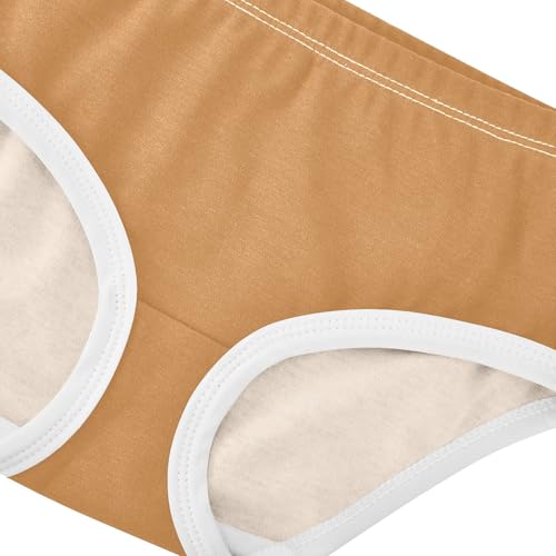Joisal Peru Bronze Panties Little Girl Girls Underwear Toddler Cotton Personalized Briefs Undies Kids 2t4