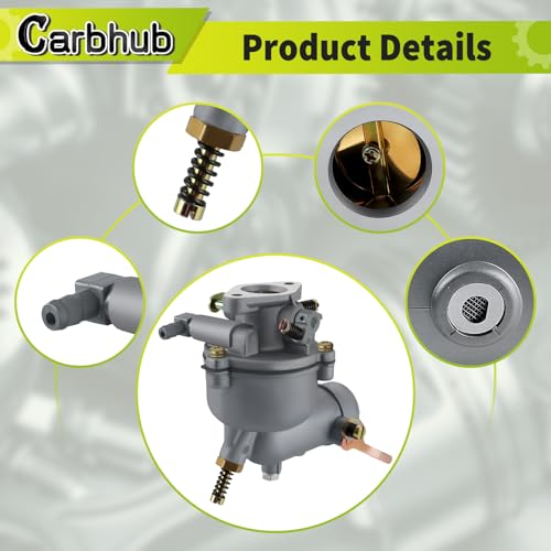 image for Carbhub Carburetor Replacement for 390323 394228 398170 7HP 8HP 9HP Ho