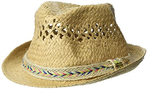 Steve Madden Women's Friendship Fedora, One Size Beige #TOP24