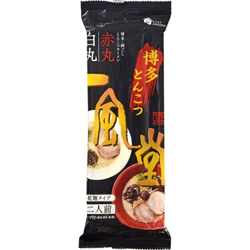 渡辺製麺 一風堂とんこつラーメン白丸・赤丸 240gのサムネイル