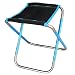 collectsound Taburete Plegable Buena Dureza Taburete Plegable Ultraligero Para Senderismo Azul S