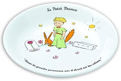 Clouet Le Petit Prince, la Rose, le Renard et la Boîte All the Great People. Deep Plate 18 cm [French Language]