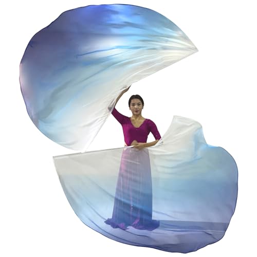Drapeau de danse louange pour célébration et culte en église 2pcs