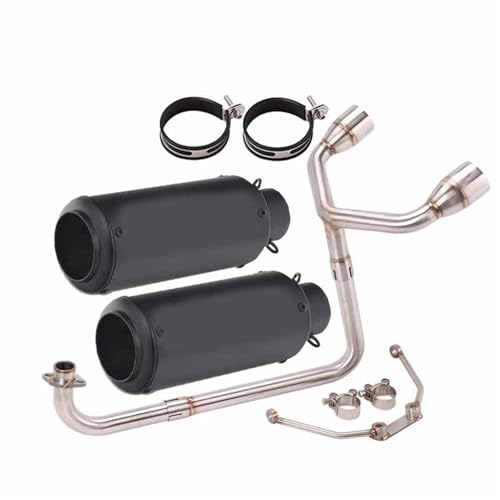 Tubo de Escape MSX125 para Rutas Urbanas con Silenciador Doble Orificio 51mm