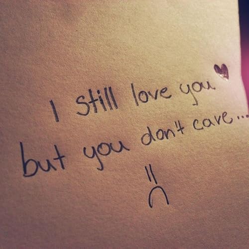 The break up..(2)...I wanted you,"but you left me"