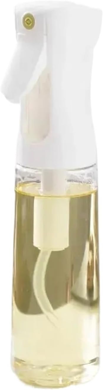 1Pcs 200/300/500 ML Oil Kitchen Household Edible Spray Bottle Atomized Misty Tank Air Fryer(1pc 200ml white)