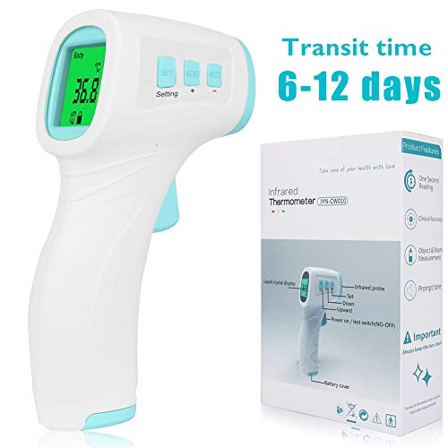 Forehead Thermometer ˚C / ˚F Adjustable No-Touch Thermometer Infrared Thermometer Digital Thermometer Forehead