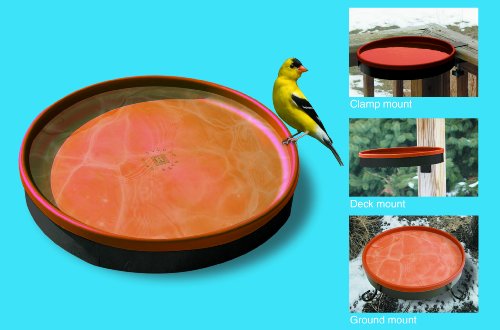 Farm Innovators Model Bd-75 3-In-1 Heated Birdbath, 75-Watt, Terra Cotta Color #TOP1