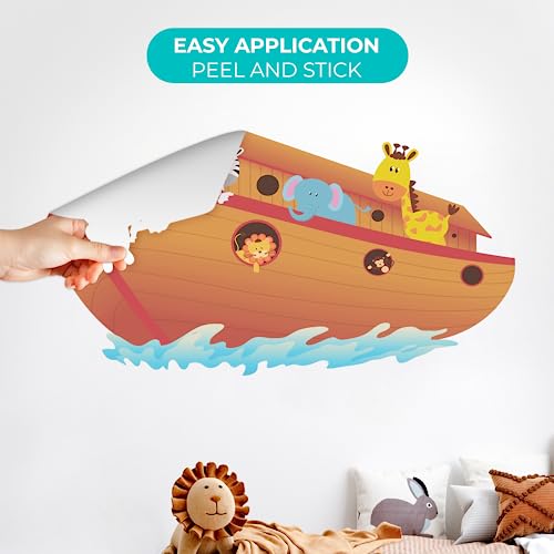 Vinilo decorativo Noah Ark EGD 22" x 14" para pared miniatura 2