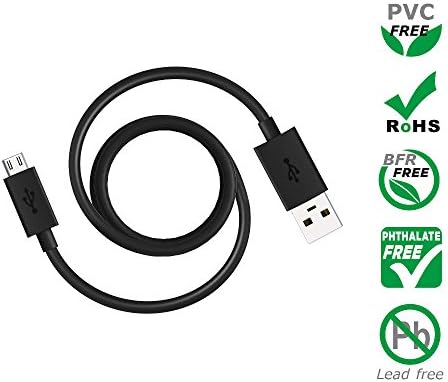 Motorola Essentials SKN6461A Micro-USB Data/Charging Cable- OEM for Droid Turbo, Moto E 2020, Moto E5 Plus, E6, G3, G4, G5 Plus, G5S, G5S Plus, G6 Play, G6 Forge *NOT G6 or G6 Plus- (3.3 ft), Black