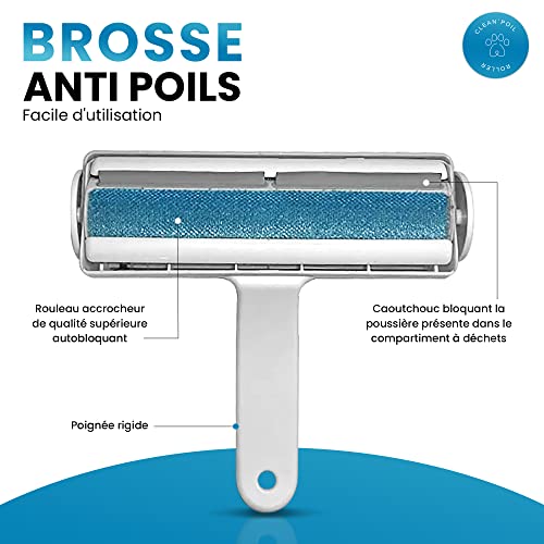Clean Poil® Spazzola raccoglie peli cane gatto