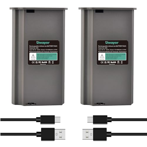 Uwayor EM6 6000mAh Trail Battery for Tactacam Reveal Cameras