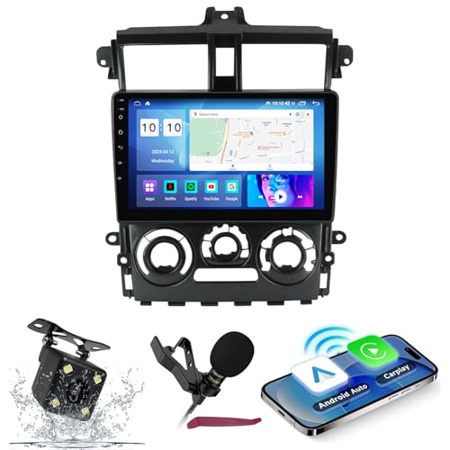 Autoradio Android 14 pour Mitsubishi Colt Plus pour Remplacer la Radio d'Origine Obsolète